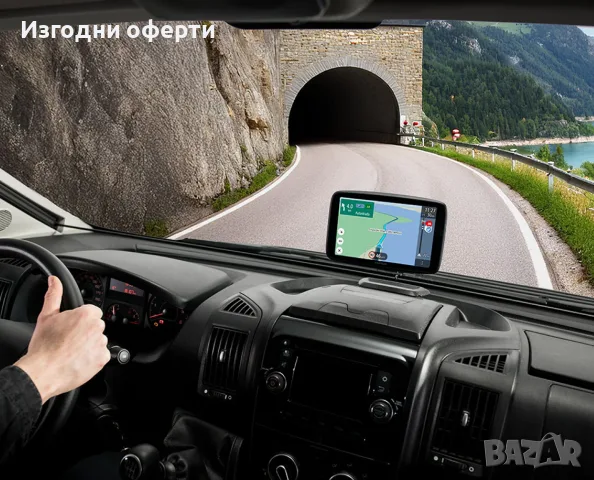 ЧИСТО НОВА GPS Навигация TomTom GO Camper Tour (2nd Generation), снимка 2 - Аксесоари и консумативи - 55709534