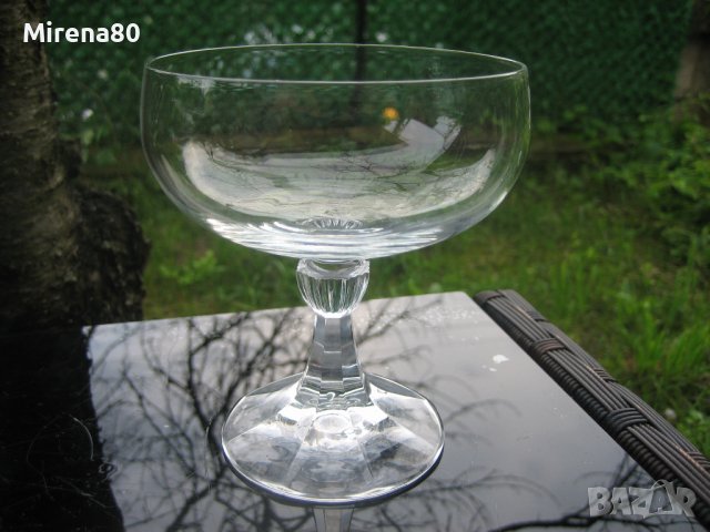 Кристални чаши за шампанско - 5 бр. , снимка 3 - Сервизи - 40853625