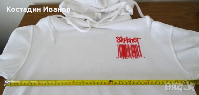 Slipknot Barcode суичър размер унисекс М Слипкнот, снимка 9 - Суичъри - 53753951