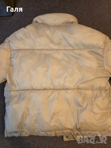 Бежово зимно яке Puffer, снимка 7 - Якета - 56269365