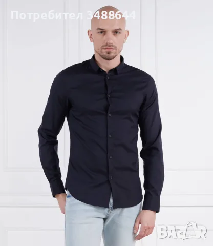 Мъжка риза Armani Exchange, снимка 1 - Ризи - 55925875