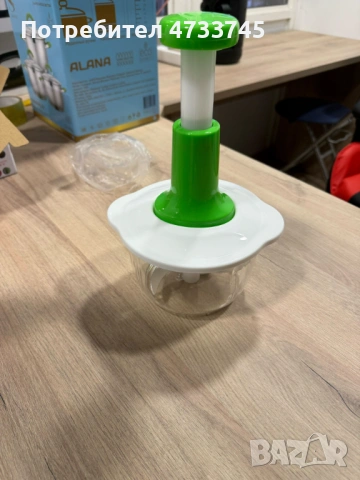 Ръчен кухненски чопър, снимка 4 - Чопъри и пасатори - 53438068