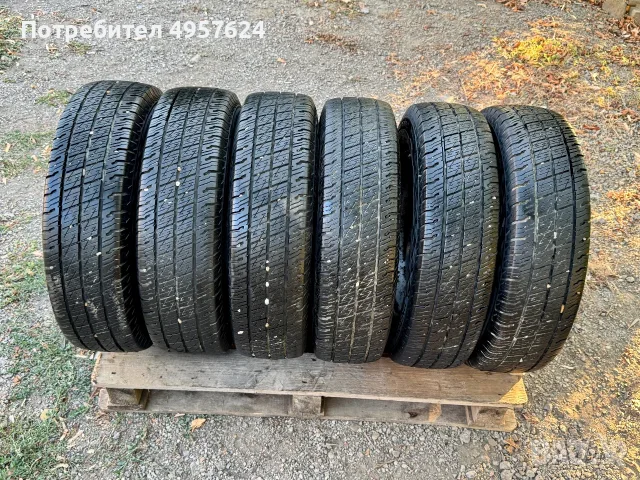 6бр.Джанти 16" 6x170+НОВИ ЗИМНИ ГУМИ Uniroyal 195/75/16C за бус ДВОЙНИ  ГУМИ Iveco Daily(2000-2026), снимка 3 - Гуми и джанти - 56210806