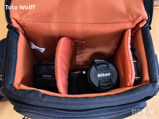 Фотоапарат Nikon D5600 + AF-P DX NIKKOR 18-55mm f/3.5-5.6G VR, снимка 11 - Фотоапарати - 52798481