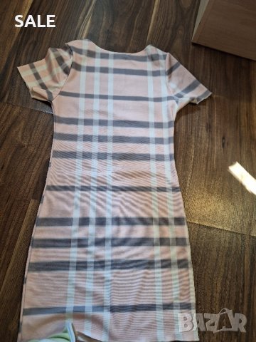 Дамска розова рокля, снимка 1