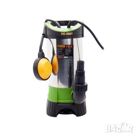 PROCRAFT PN19 Потопяема водна помпа за чиста и мръсна вода