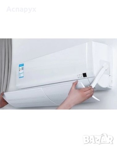 Дефлектор за климатик за насочване на въздушния поток, регулируема дължина от 52до92 см, бърз монтаж, снимка 3 - Климатици - 41463249