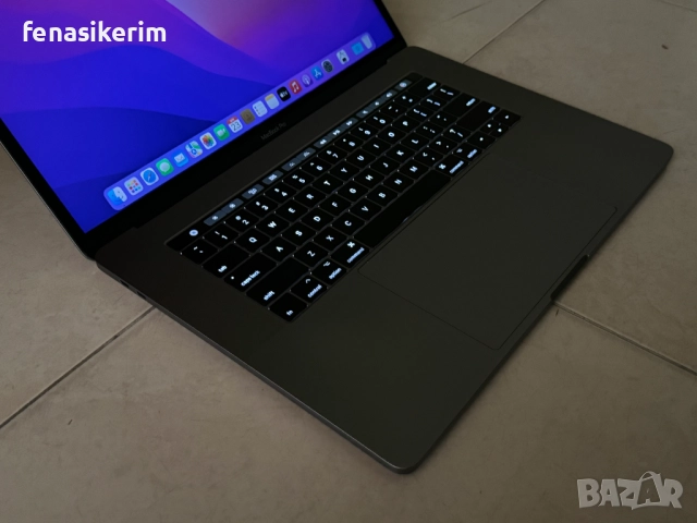 15.4' Core i7 Apple MacBook Pro 2019 @ 16GB RAM/512GB SSD/Radeon Pro 555X 4GB/Бат 6ч., снимка 5 - Лаптопи за работа - 52797581