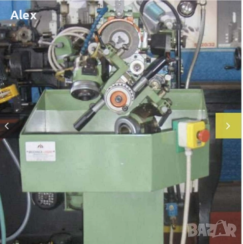 Продавам чисто нова италианска машина за заточване на режещи инструменти , снимка 8 - Други машини и части - 53428960