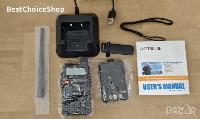 Retevis RT5R радиостанция с дълъг обхват 128 канала, снимка 8 - Друга електроника - 53700366