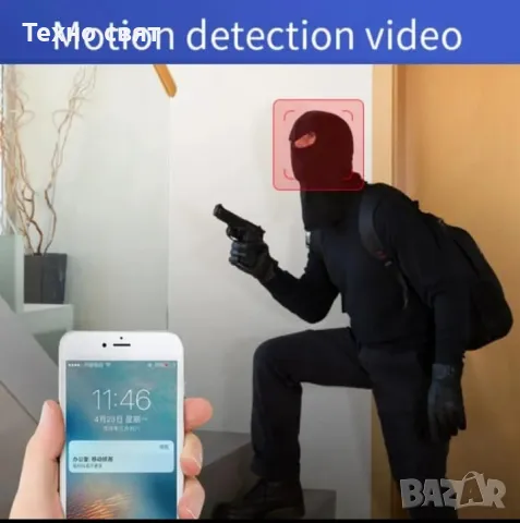 мини шпионска камера Wi fi , снимка 5 - IP камери - 48918500