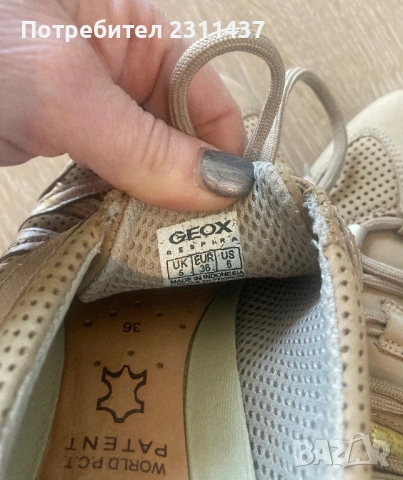 GEOX пролетни обувки, снимка 4 - Дамски ежедневни обувки - 53707746