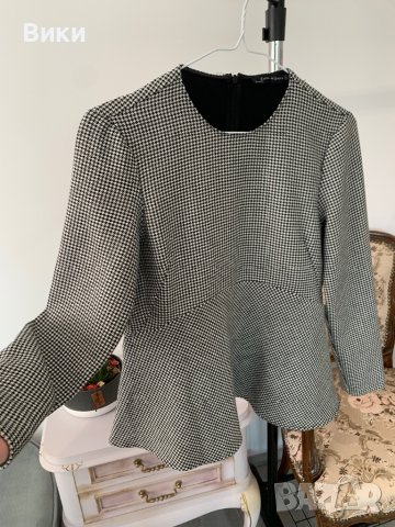 Дамска блуза Zara в размер М, снимка 6 - Блузи с дълъг ръкав и пуловери - 44424106