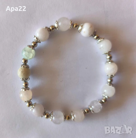 Продавам гривни с мъниста -ластични, снимка 10 - Гривни - 51005157