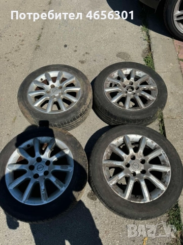 Алуминиеви джанти ET37 6.5jx16 5-болта за Опел Opel само за 220лв.