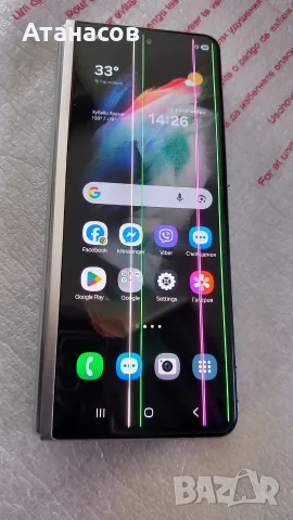 Samsung Galaxy Z Fold 3 5G SM-F926N 256GB/12GB за части, снимка 5 - Samsung - 55943557
