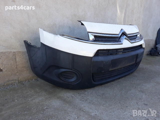 предна броня за ситроен берлинго пежо партнер 08-15 маска решетки CITROEN BERLINGO PEUGEOT PARTNER, снимка 2 - Части - 53671706