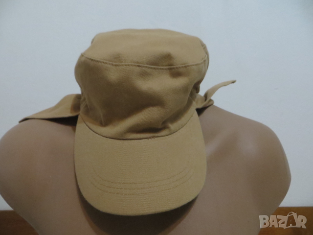 Шапка за риболов и дейности на открито Field cap with neck protection, снимка 2 - Екипировка - 44573108