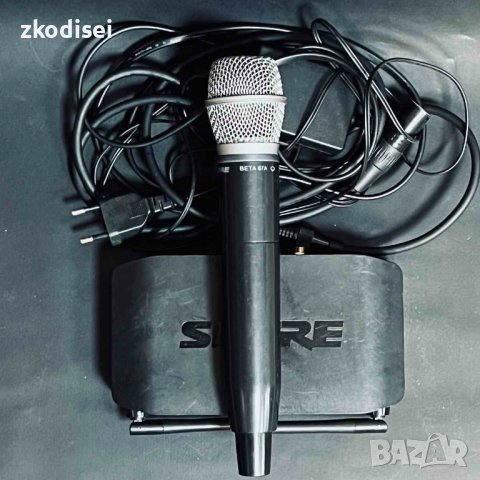 Микрофон и приемник Shure Beta 87A, снимка 2 - Микрофони - 40040286