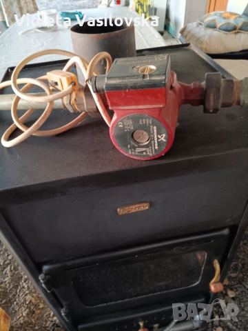 Печка с водна риза Prity и помпа Grundfos