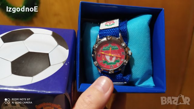 Футболни часовници Ливърпул, Манчестър Юнайтед, Арсенал, Барселона и други , снимка 1