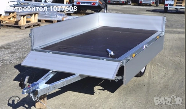 Туристическо ремарке Eduard с общо допустима максимална маса до 750кг , снимка 5 - Ремаркета - 53217020