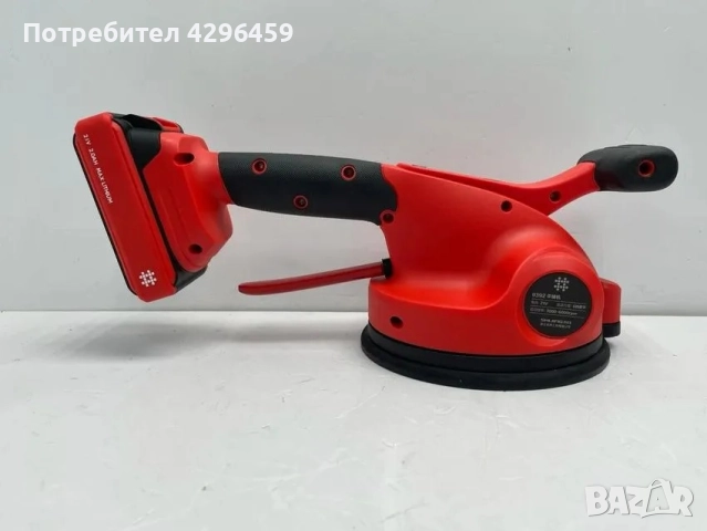 Виброчук / Вендуза за голямоформатни плочки, SHIJING 9392, 2x2Ah, 166 мм, снимка 17 - Други инструменти - 52397596