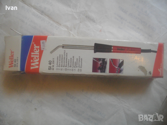 Нов Оригинален Професионален Ел. Поялник WELLER - Made in Mexico - 15V/40V-Различни-Пълен Комплект, снимка 13 - Поялници и запояване - 44634082