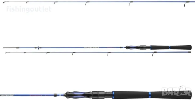 Спининг въдица Daiwa Triforce Spoon 1.95м 1-8гр / 2.10м 2-10гр, снимка 10 - Въдици - 55851497