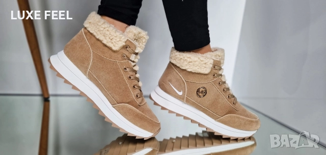 Дамски Боти с Топла Подплата ⚜️ Nike , снимка 3 - Дамски боти - 52940085