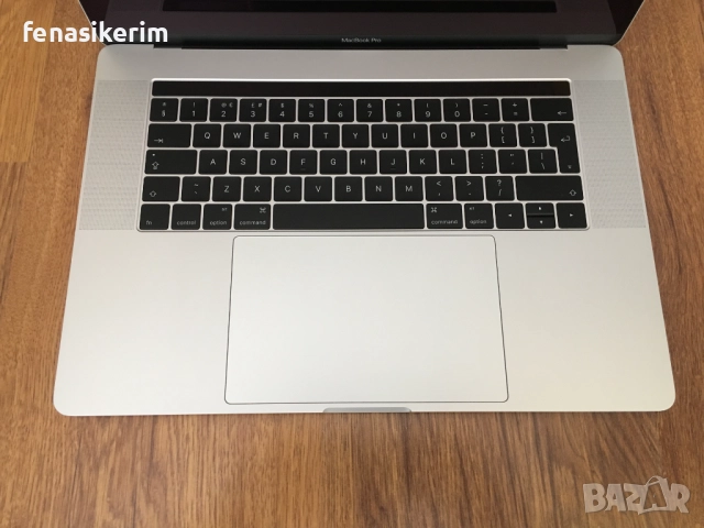 15' Core i9 Apple MacBook Pro 2019 Silver @ 32GB RAM/512GB SSD/Radeon Pro 560X 4GB/Бат 70 цик, снимка 9 - Лаптопи за работа - 51748576