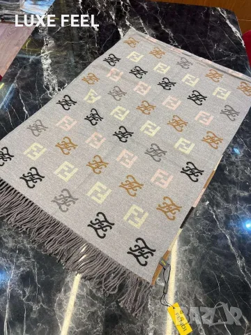 Balenciaga ⚜️ Hermes ⚜️Dior ⚜️Дамски Кашмирени Шалове , снимка 3 - Шалове - 56046130