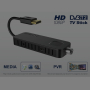 Декодер, HDMI TV стик, Dolby Audio HD, 1080P, H265, С  дистанционно управление , снимка 2