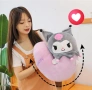 Плюшена играчка възглавница Hello Kitty Kuromi, 60см Кити Куроми, снимка 4