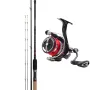 Фидер комплект Daiwa Ninja. Въдица 3.60мт 120гр,макара и подарък корда, снимка 3