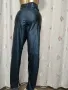 2XL Мъжки ,черен панталон от мека еко кожа, снимка 3