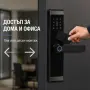 Смарт Електронна Брава 5 начина на отключване - ключ, код, карта, отпечатък и приложение, снимка 3