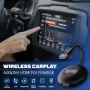 Нов Безжичен CarPlay адаптер HDMI за Apple/Android Бърза и лесна връзка, снимка 6
