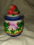 Продавам порцеланово бурканче - захарница., снимка 3