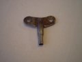 Антикварен ключ за стенен часовник, снимка 2