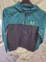 $68 Юношеско яке Under Armour XL (Черно и Тюркоазено) YXL за деца и юноши, снимка 1
