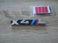 Предна решетка сребриста емблема BMW X4M , снимка 2