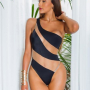 V25 Цял бански с оформящ силуета ефект Секси цял бански. Стилен бански за цяло тяло. Цял бански 2024, снимка 3