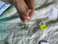 Мини обеци сребро проба 925 цена 10€ , снимка 7