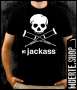 Тениска с щампа JACKASS, снимка 1 - Тениски - 36330107