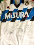 Inter Milan 1990/91 автентична футболна блуза с автографи S, снимка 6