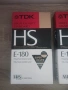 Лот две видео касети нови tdk hs 180, снимка 2