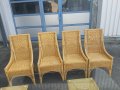Маса и столове от ратан, снимка 5
