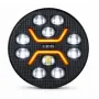 Кръгъл LED халоген 60 W с 10 диода, снимка 3