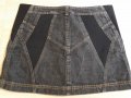 Оригинална  къса дънкова пола ,,PINKO" р-р 42, снимка 2